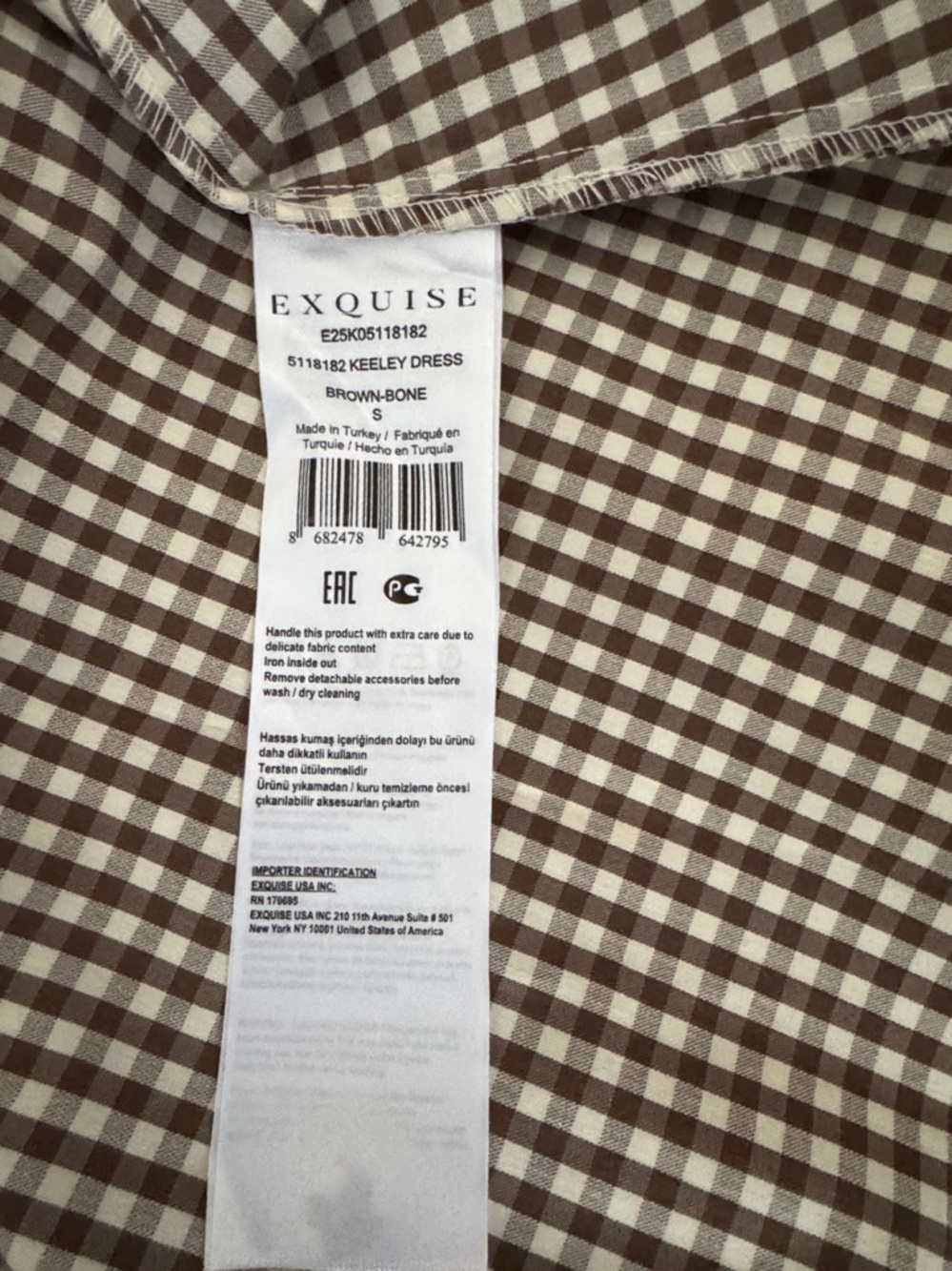 NWT Size S - The Tobie Shirt Dress by Exquise with Pockets (NWT US$ 198) - Picture 15 of 16